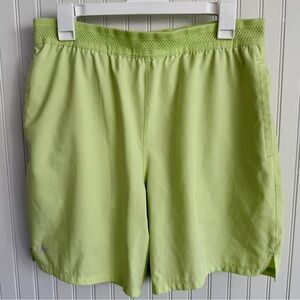 Fabletics Lime Green Athletic Shorts Size M